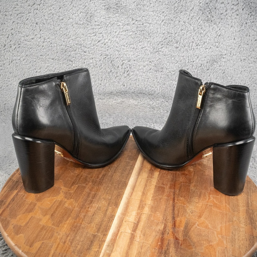 Ladies Brazilian Carrano Ankle Boot Size 8 Black Bootie Shoes - Picture 5 of 8